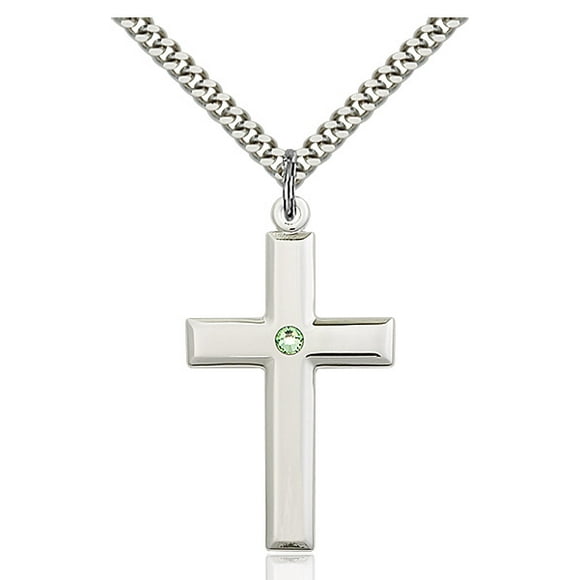 Bonyak Jewelry 18 Inch Rhodium Plated Necklace w/ 6mm Faux-Pearl Beads and Saint Agnes of Rome Charm Bonyak Jewelry 18 Inch Rhodium Plated Necklace w/ 6mm Faux-Pearl Beads and Saint Agnes of Rome Charm